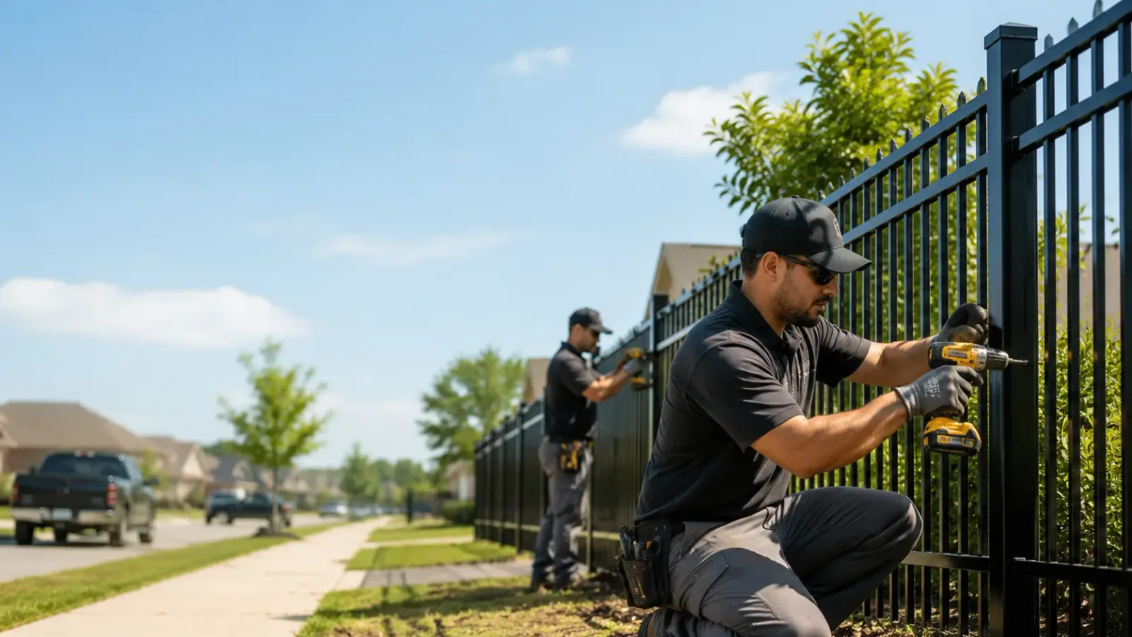 Metal Fence Installation in Plymouth, FL